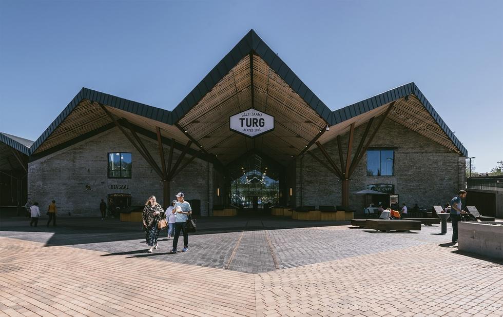 Targowisko Baltic Station w Tallinie